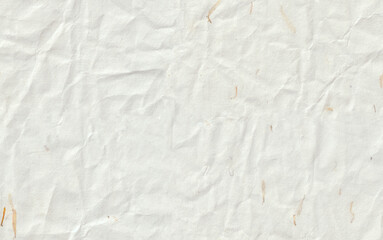 Crumple Yellow Petals Paper Texture. Organic Craft Unique Detailed Fibers Background. Seamless Transition.