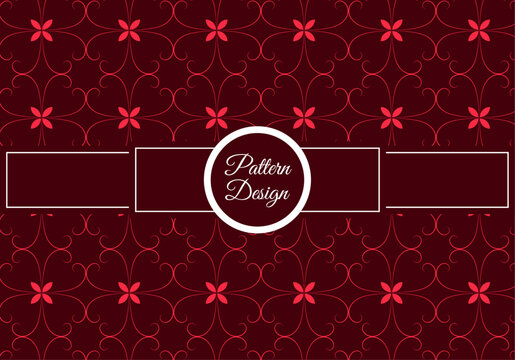 vector floral  pattern design
