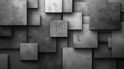 A dynamic geometric background composed of overlapping squares - obrazy, fototapety, plakaty