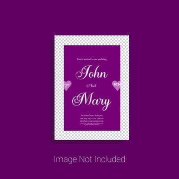 wedding invitation card design