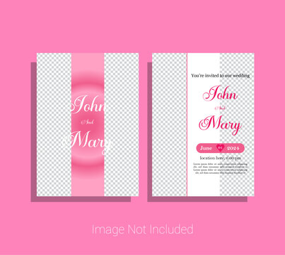wedding invitation card design