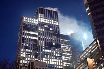 Obraz premium Hochhaesuer in Frankfurt
