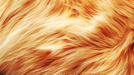 a light orange fawn color fur
