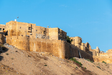 historic Jaisalmer Fort in Rajasthan, India - 753068730