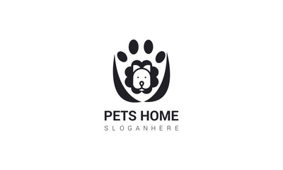Creative beagle dog mascot logo design for animal lover and pet shop business.