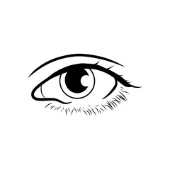 illustration of a eye