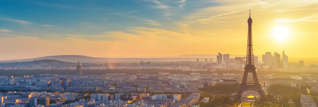 panorama of Paris