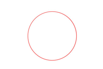 red, button, circle