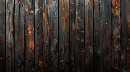 Charred Wood Plank Texture. Warm-toned dark wood with rustic charm and detailed patterns.
