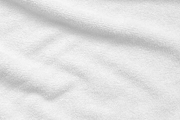 white towel fabric texture surface close up background