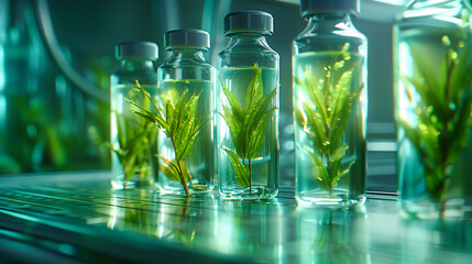 In Natures Lab, Green Fingers Weave the Future, A Symphony of Science and Growth Echoes Through the Leaves