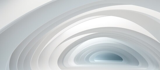 Obraz premium Abstract white ceiling arch background