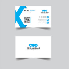 clean and modern business card template