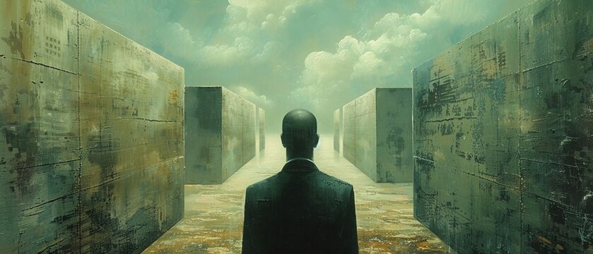 Intelligence in the finance world depicted as a distant and unattainable ideal