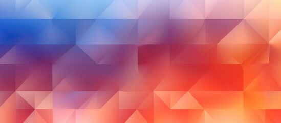 Obraz premium Abstract geometric texture with trendy blurred gradient pattern for graphic interior poster or fashion design