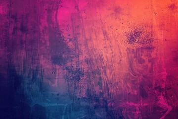 Retro grainy background pink magenta blue purple red orange abstract shapes noise texture summery poster design