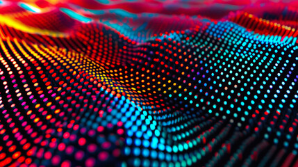 Chromatic Dance: Pixel Palette in Motion