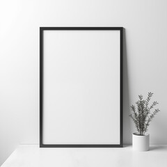 Empty Frame Photography White Background