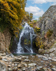 Termal Sudusen waterfall view in Yalova