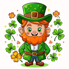 st patricks day leprechaun