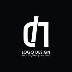 DN DN Logo Design, Creative Minimal Letter DN DN Monogram