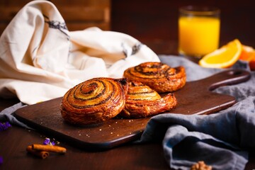 The cinnamon thousand-layer roll is a heavenly pastry with a perfect blend of crispy layers and...