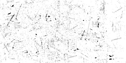 Hand crafted vector texture. Wall fragment with scratches and cracks. Overlay grunge illustration over any design.