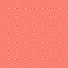 Seamless pattern. Rhombuses, lines, triangles ornament. Geometrical backdrop. Tribal wallpaper. Geometric background. Ethnic mosaic motif. Digital paper. Textile print. Web design. Vector abstract.