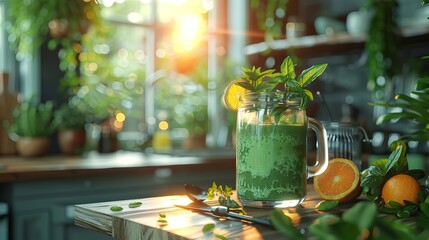  Detoxifying  smoothie 
