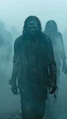 In the fog, zombies