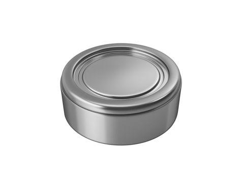 Button battery isolated on transparent or white background, png