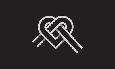 Professional love logo design  