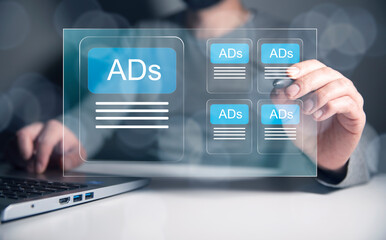 Websites with inbound ads to optimize click through