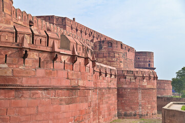 Amar Singh Gate of Agra Fort in India