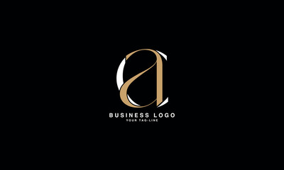 CA, AC, C, A, Abstract Letters Logo Monogram