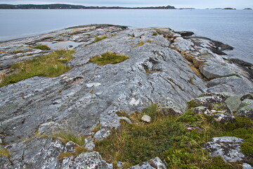 Coast at Kobbevikbukta in Norway, Europe
