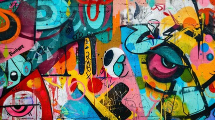 Obraz premium graffiti on the wall