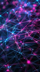 Obraz premium abstract background with glowing lights