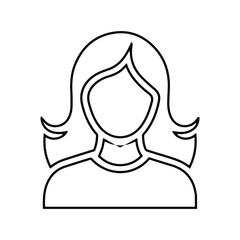 woman or female icon set