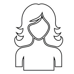woman or female icon set