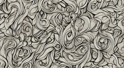Abstract Elegance: Seamless Pattern Design

