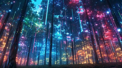 Obraz premium christmas lights on the window