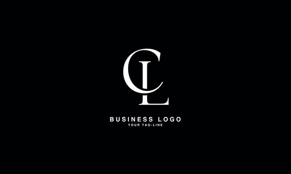 CL, LC, C, L, Abstract Letters Logo Monogram