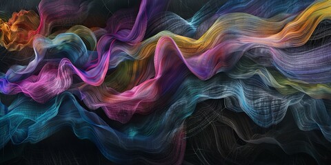 Obraz premium abstract background with smoke