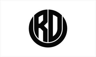 RO initial letter circle icon gaming logo design vector template. batman logo, sports logo, monogram, polygon, war game, symbol, playing logo, abstract, fighting, typography, icon, minimal, wings logo
