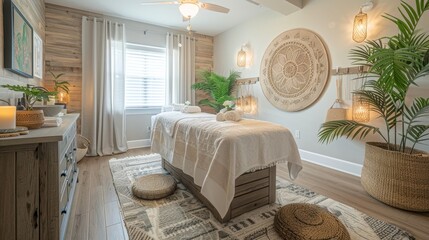 A holistic health and wellness center specializing in spa relaxation