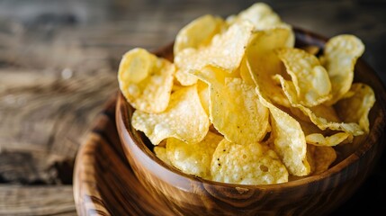 Potato Chips delicious gourmet homemade chip of potato