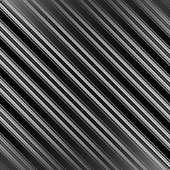 Obraz premium Black and white stripe abstract background. Motion lines effect. Grayscale fiber texture backdrop and banner. Monochrome gradient pattern and textured wallpaper.