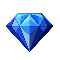 blue sapphire diamond gem stone