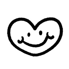 heart cartoon cute clip art design